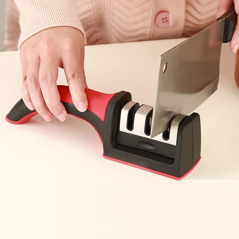 Dụng Cụ Mài Dao Kéo Rãnh, Kết Cấu Thép Không Gỉ Siêu Bền An Toàn Khi Sử Dụng