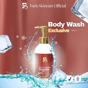 Faris Skincare Official Body Wash Exclusive 250ml - Sabun Mandi Kulit Lembut