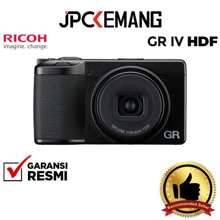 Gambar RICOH GR IV HDF Digital Camera Pocket Ricoh GRIV GR4 HDF Garansi Resmi dari JPC Kemang Kota Administrasi Jakarta Selatan Tokopedia