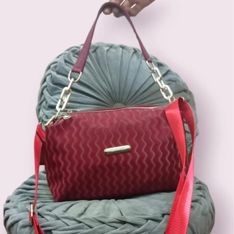Tas Selempang Wanita Madenaa 2Resleting Free Dompet Kerang Imut Terbaru 8