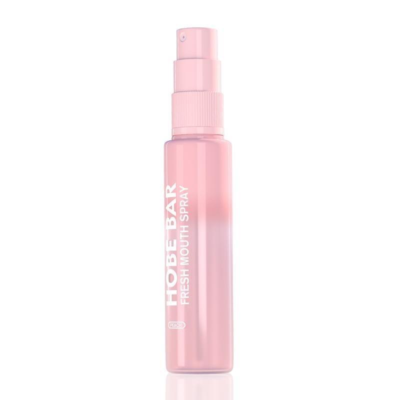 Fresh Mouth Spray Parfum Mulut Pengharum Mulut Dan Penyegar Mulut - HOBE BAR Probiotic Oral Spray - Sugar-Free  Alcohol-Free  and Preservative-Free  Peach Mint Flavor for Fresh Breath (20 ml) 5
