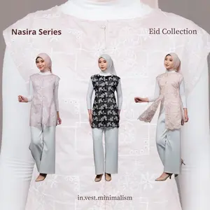 In Vest - Nasira Series Raya Ied Collection dengan Desain Elegan dan Warna Soft untuk Tampilan Mewah