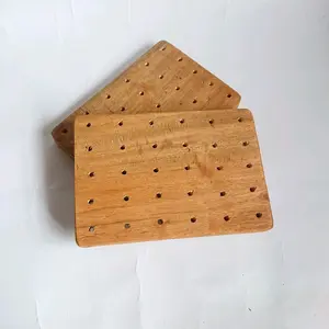 Display Lolipop Tempat Coklat Karakter Loli, Tatakan Permen Stik/Sunduk Isi 30 Lubang Dari Bahan Kayu