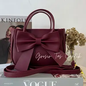 (GTC) Aqeela Slingbag Tas Kondangan Pita cantik Tali Panjang Pendek 1 Ruang Mewah dan Elegan