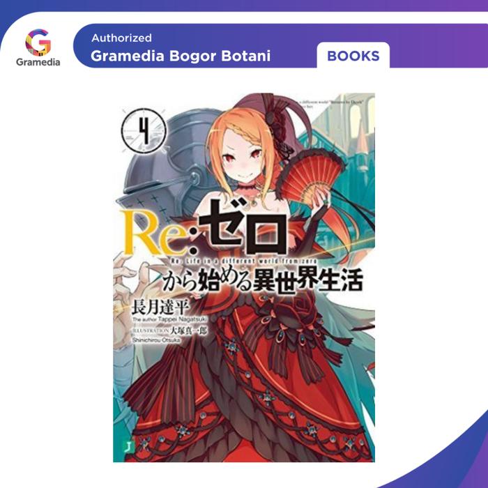 Gambar Gramedia Bogor - Light Novel Re:Zero Kara Hajimeru Isekai Seikatsu Vol 4 dari Gramedia Bogor Kota Bogor Tokopedia