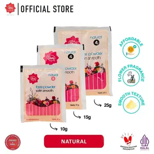 Viva Bedak Zak (Refill - Face Powder) - 15 Gr & 25 Gr (Tersedia 3 Varian Warna)