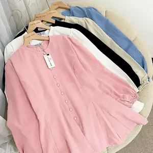 Nuby Shirt | Atasan Polos Wanita