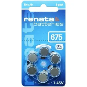 TERJANGKAU Renata ZA 675 Baterai Alat Bantu Dengar / Hearing Aid Battery