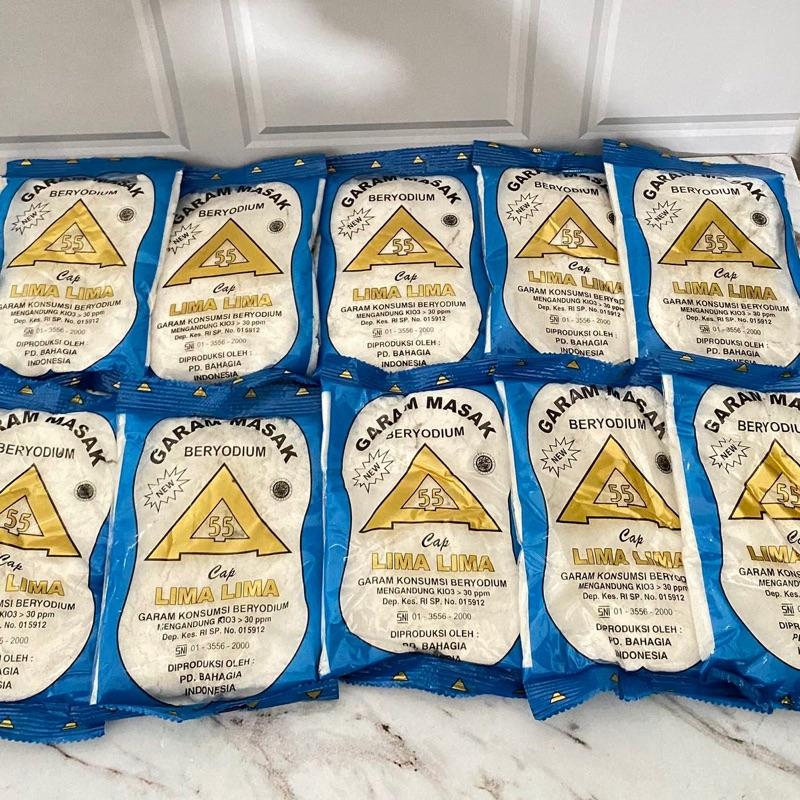 Paket 10 garam halus beryodium/halal/cod 2