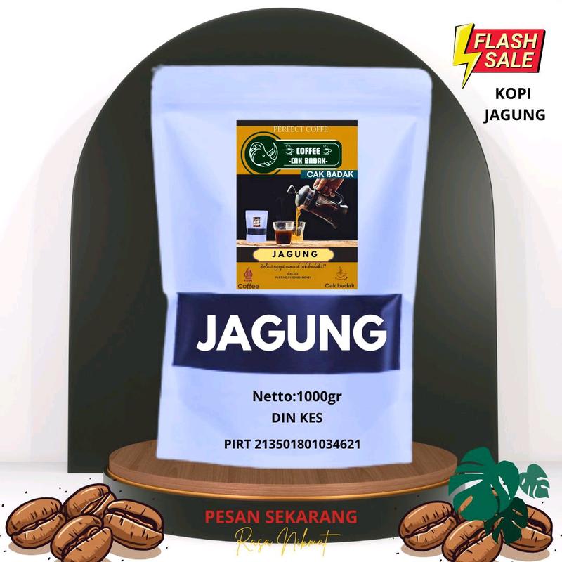 Kopi bubuk jagung 1 kg kopi bubuk yang rendah kafeinCoffee Robusta