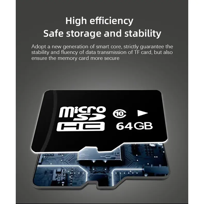 Kartu memori khusus 32G CCTV Kartu memori berkecepatan tinggi Kamera pengintai yang berlaku Mendukung cakupan loop 10.000 kali Otg Storage 2