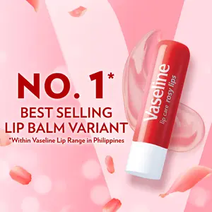 Vaseline Lip Care Balm Stick ROSY LIPS 4.8gr - Pelembab Bibir - Lip Balm