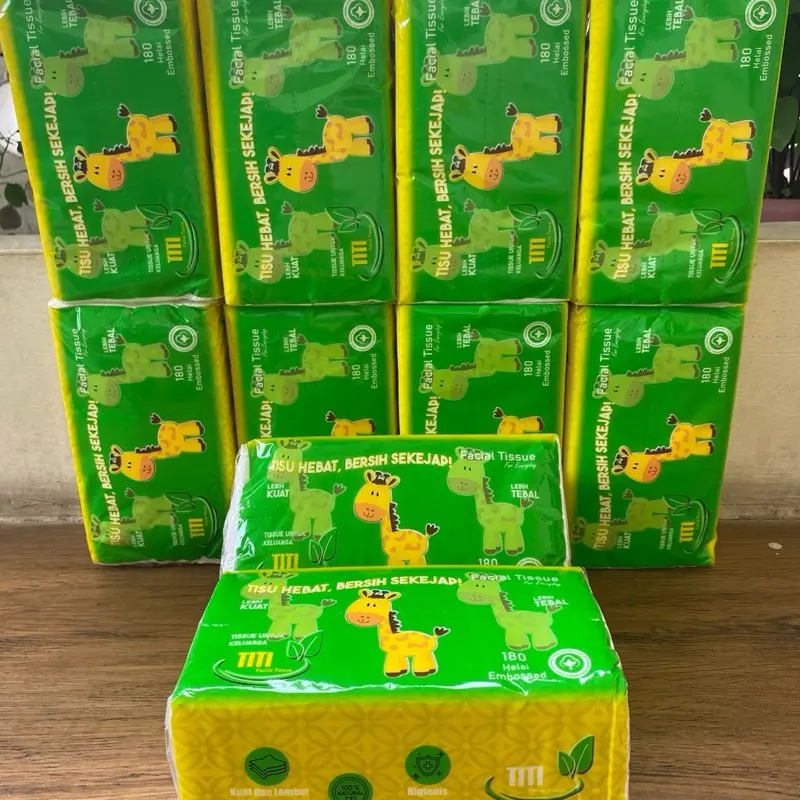 Tissue titi 6 pack isi 180helai Tisu 7