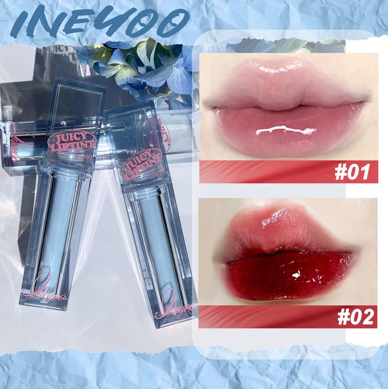 Son Kem Sương Nước INEYOO Son Môi Sáng Bóng Tráng Men Bóng Gương 16H Màu Sắc Tuyệt Đẹp Son Bóng Chất Lượng Cao Lâu Trôi Dưỡng Ẩm Cả Ngày