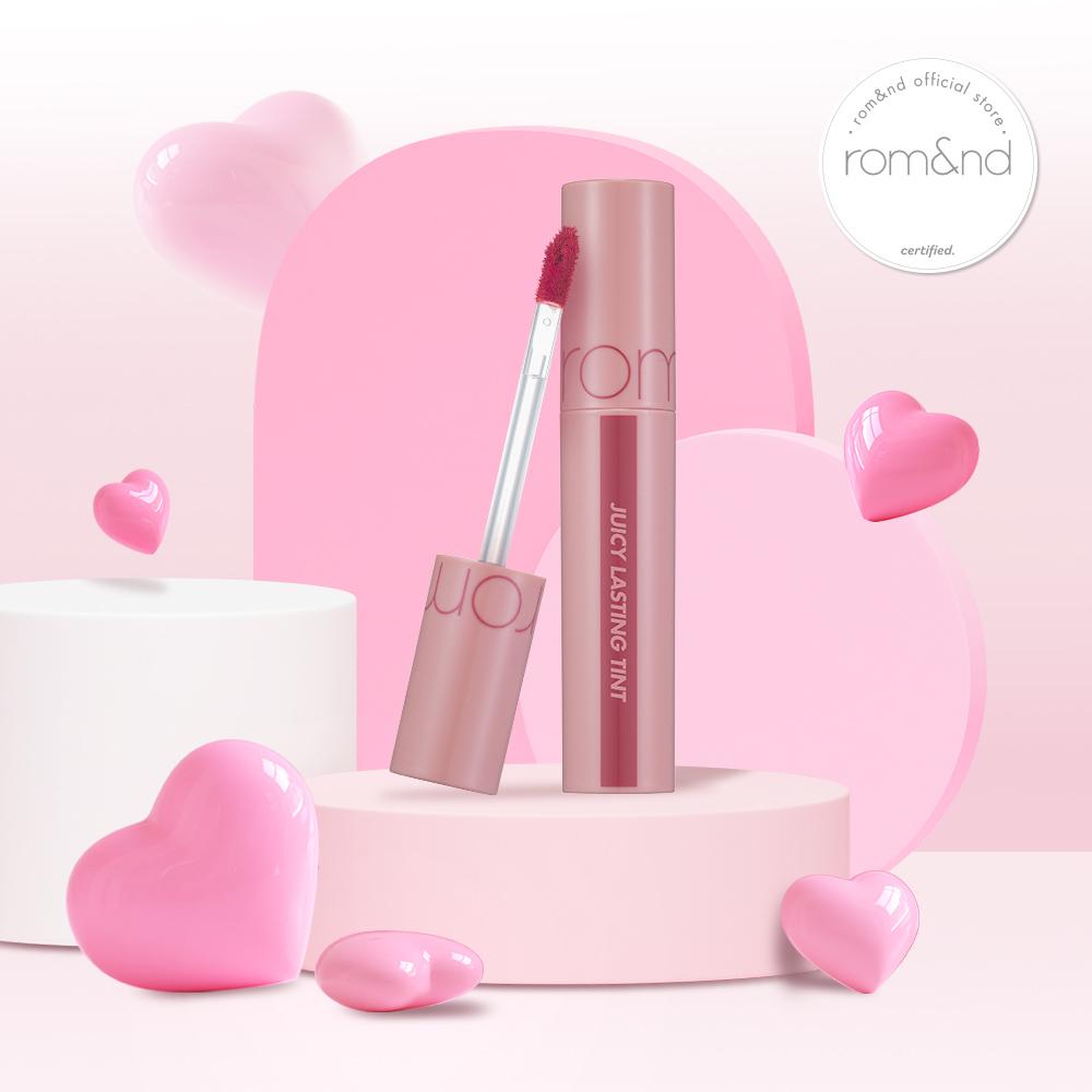 [rom&nd Official Shop] rom&nd Juicy Lasting Tint 5.5g Juicy & Glossy Finish, Long-lasting, MLBB, Moi