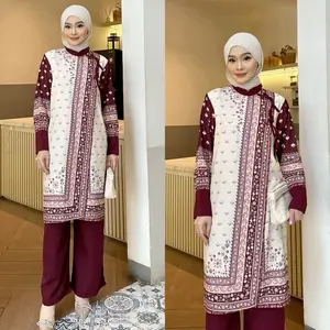 Fatunhijabs - Fataya Oneset Etnik | Oneset Lebaran | Set LongTunik