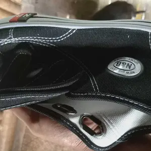 Sepatu Sekolah Anak N&B SD SMP Model Boot Perekat Full Hitam Fashion