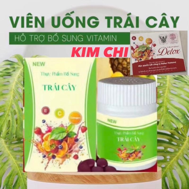    Combo 2 hộp   Viên Uống Trái Cây KIM CHI bổ sung vitamin 
