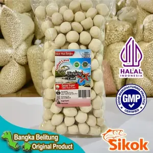 snack / kerupuk getas bintang laut khas bangka Krupuk