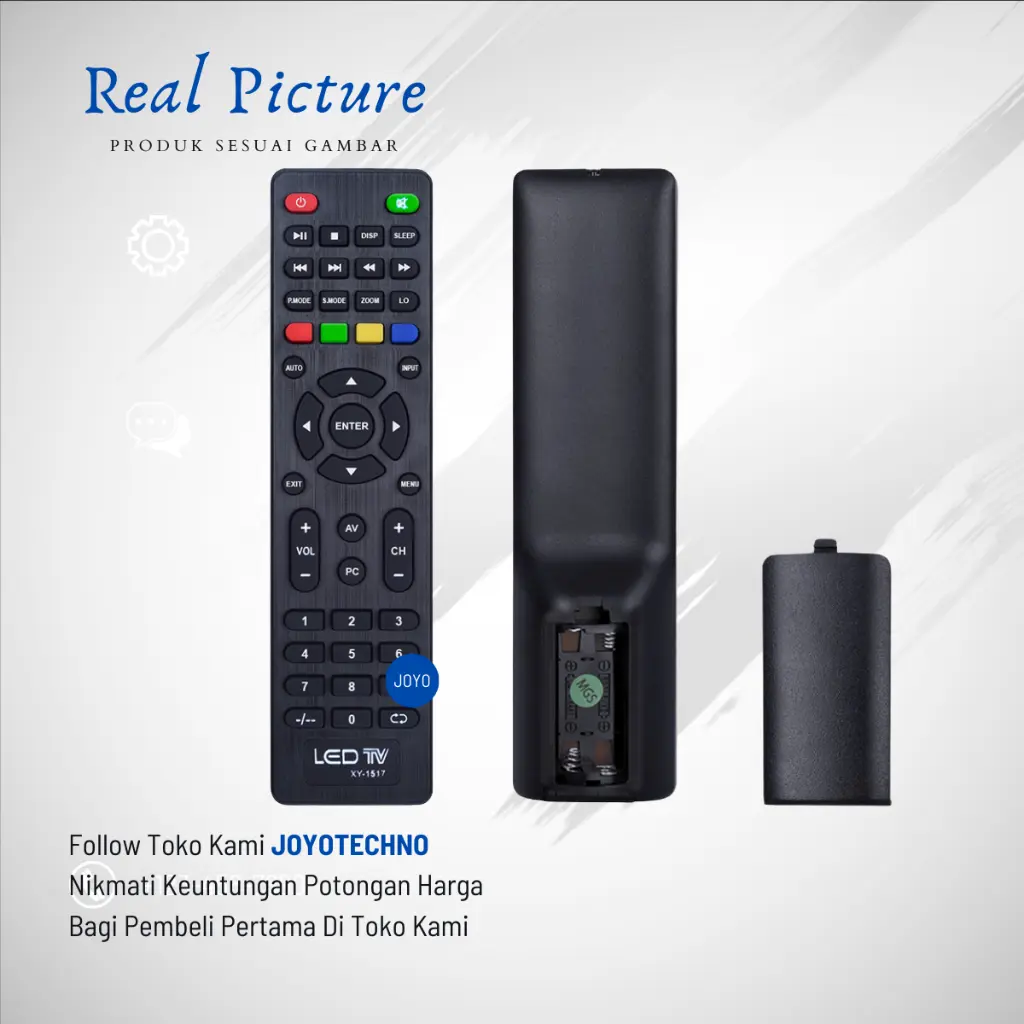 Remot Remote TV Aoyama Ikedo Sakura Weyon Sivatel Gazela Animax LCD LED XY-1517