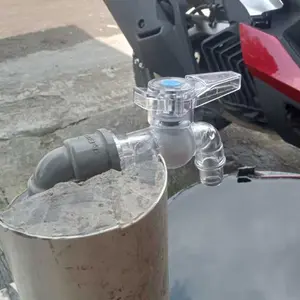 KERAN AIR 1/2INC ENGKOL TOPI 2 ARAH PANDA FULL BODY TRANSPARANT PK011