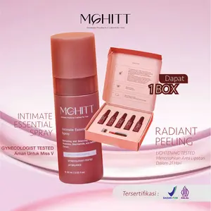 Bundling Mghitt Intimate Care Essential Spray &  Mghitt Radiant Micro Peeling