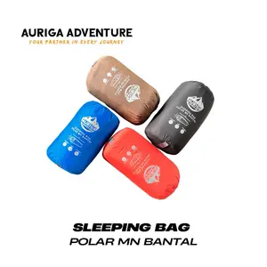 Sleeping Bag Auriga Adventure Sare Tibra Kantung Tidur Camping Polar Tebal Hangat 2 Meter Bantal Tikar