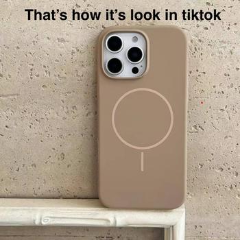 Product Review of Sarung Telefon Silikon Cecair, Untuk iPhone 16, 15, 14, 13, 12, 11, Pro Max, Plus, Pengecas Wayarles Magnetik, Serasi dengan Magsafe, Penutup Belakang Kalis Kejutan from T**r H**e 2