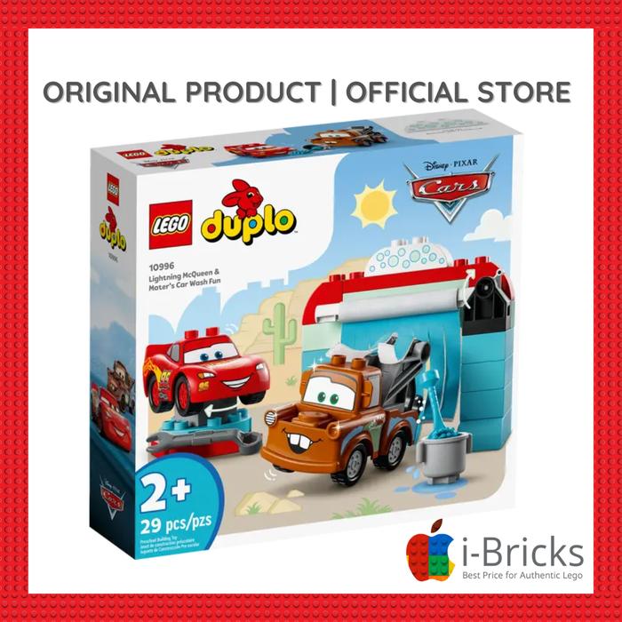 Gambar LEGO Duplo 10996 Lightning McQueen & Mater's Car Wash Fun dari I-Bricks Kota Administrasi Jakarta Utara Tokopedia