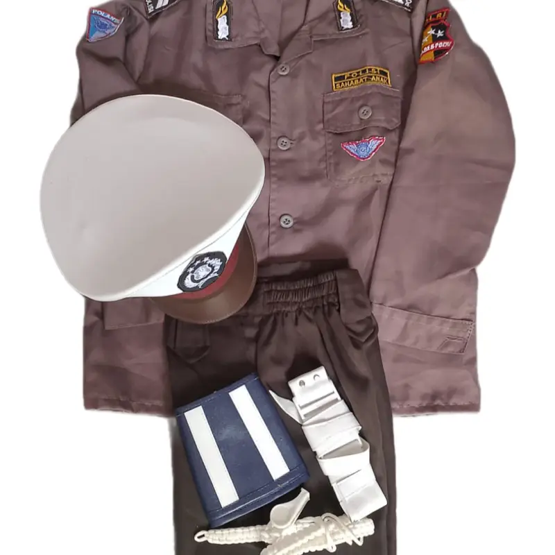 BAJU PROFESI ANAK/POLISI KECIL/BAJU POLISI ANAK/BAJU TK ANAK Fashion