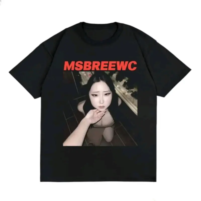 KAOS HITAM MSBRWC VIRAL PEGANG DAGU COKLAT 0