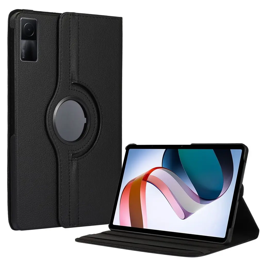 ROTARY FLIP COVER COMPATIBLE WITH XIAOMI REDMI PAD SE 2023 / REDMI PAD 10.6 CASING PC FLIP CASE STAND VERTIKAL HORIZONTAL
