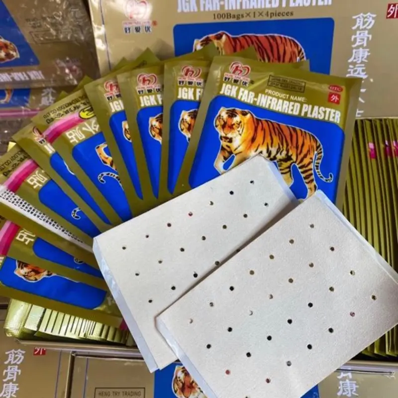 [10 gói tặng 1 gói] KHÔNG HỘP THIẾT Cao dán con cọp (40 lần dán) 55k
