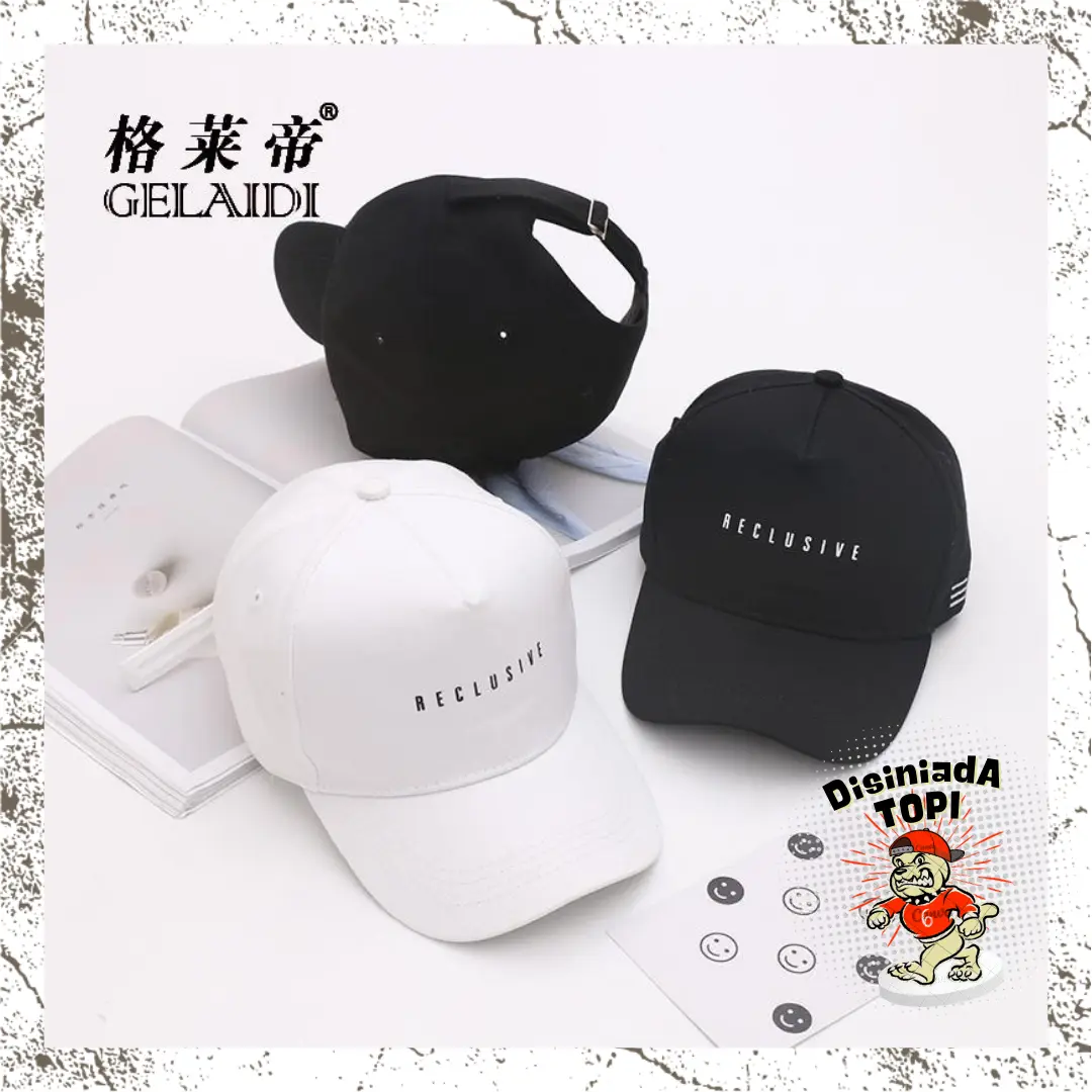 Topi Baseball Pria Wanita Bordir reclusive Premium Quality