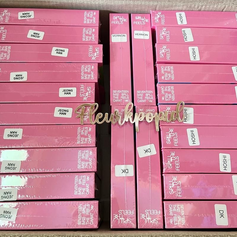 [READY STOCK] ALBUM SEVENTEEN - SPILL THE FEELS CARAT VER SEALED OFFICIAL 3