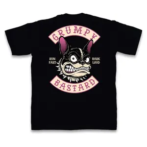 SEKUT WEAR - GB BARK LOUD BLACK T-SHIRT