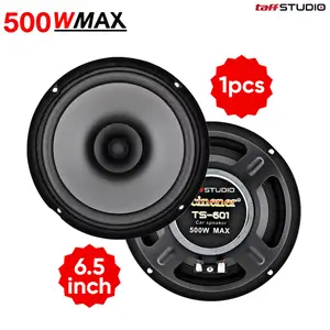TaffSTUDIO Pcinener Speaker Audio Mobil 1pcs Subwoofer HiFi 6.5 Inch 500W