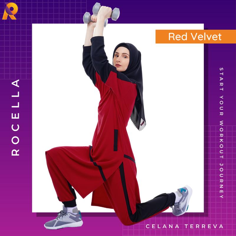 ROCELLA CELANA TERREVA, CELANA RAVENA,CELANA TRAINING, CELANA JOGGING , CELANA SEPEDA, CELANA WANITA 0