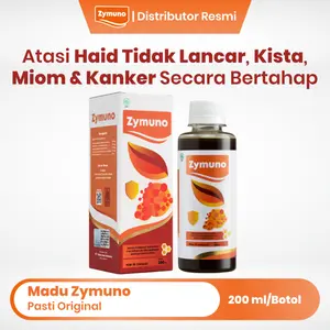 Madu Zymuno Store Original - 200ml/Botol - Bahan Alami, Organik, Halal & BPOM Herbal