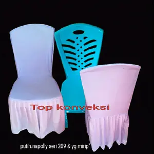 10 pcs sarung kursi napolli plastik tipe 209 kotak