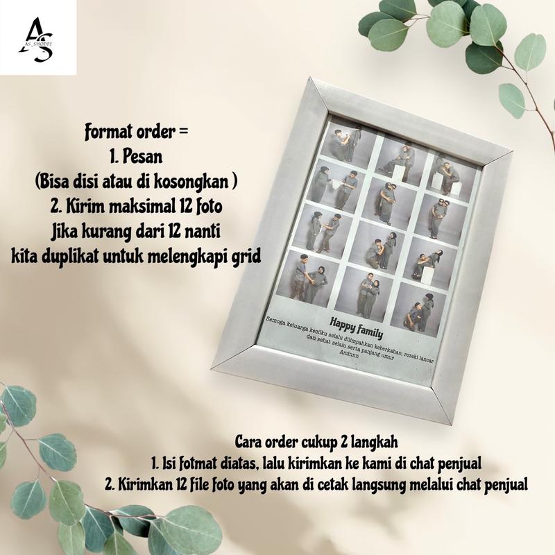 ￼KADO GRID Foto Frame + LED | 12 Foto Frame/ GIFT FRAME / Kado Ulangtahun / Wisuda / Graduation/ Pernikahan / Anniversary / Foto GIFT BOX pvc untuk dinding kamar tidur unicorn wallpaper 2
