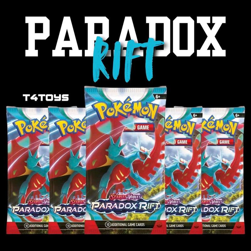 Pokemon Paradox Rift 5 Packs. - TikTok Shop Malaysia