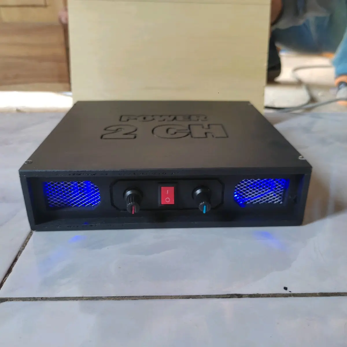 Power amplifier 2 channel CLASS D untuk miniatur ampli rakitan