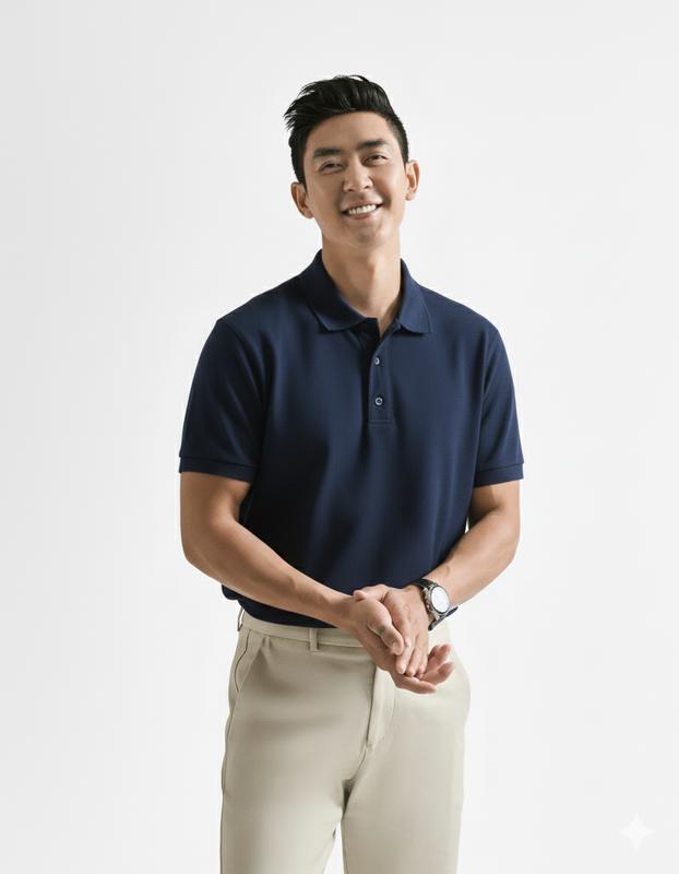 Áo Polo Nam Ngắn Tay Trơn Form Fitted - Routine 10S25POL024R1