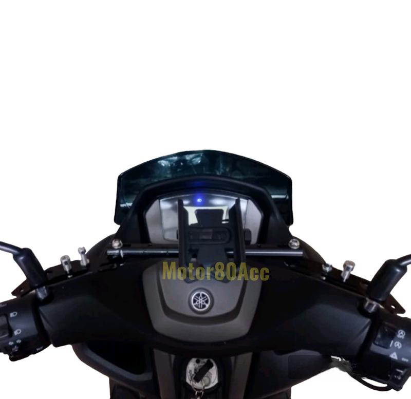 Product Introduction of Paket Stabilizer plus holder HP GPS full besi motor nmax xmax aerox lexi vario beat universal 1