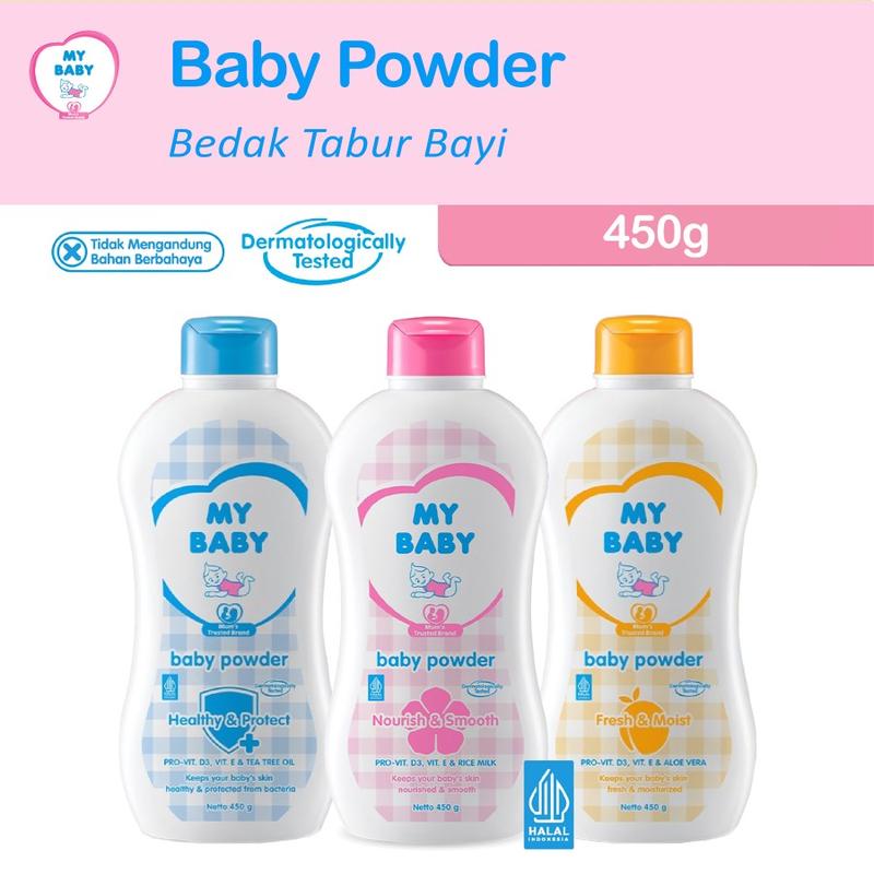 My Baby Powder Bedak Bayi Nourish Smooth / Healthy Protect / Fresh Moist / Telon Plus / Calm Relax 450gr 450 gr / 325gr 325gr / 225gr 225 gr 0