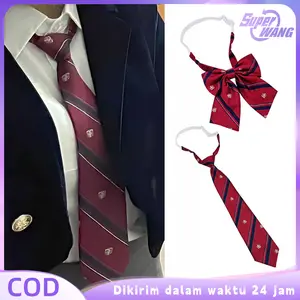 Dasi Cewek Korean Style Dasi Seragam Sekolah Dasi Kupu Kupu Wanita Bow Tie Neck ​Tie College Malas Dasi Kecil Dasi
