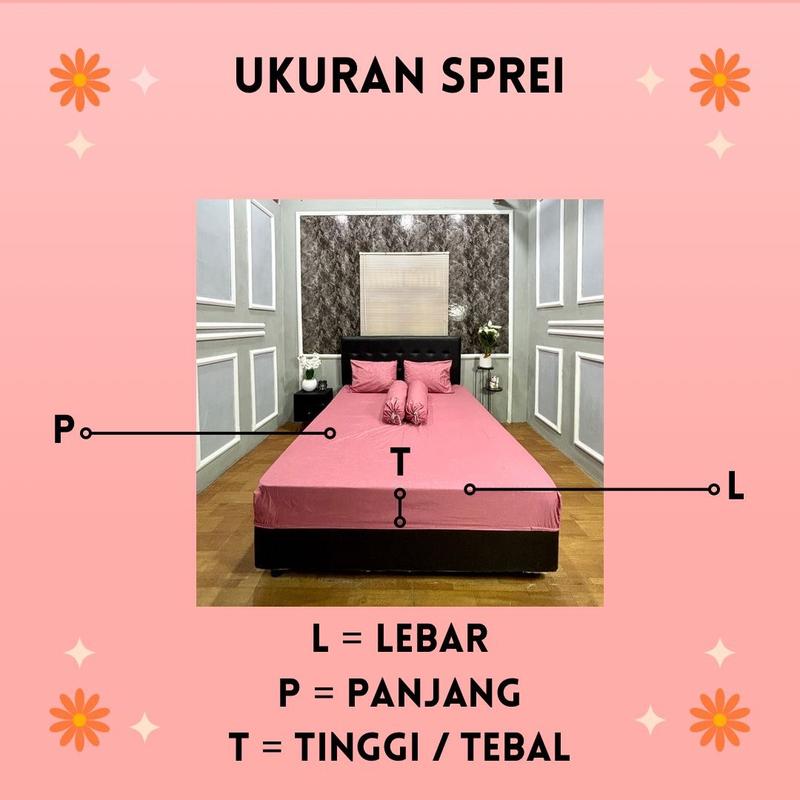 SPREI EMBOS POLOS TINGGI 30 UKURAN 160 || 180 || 200 3