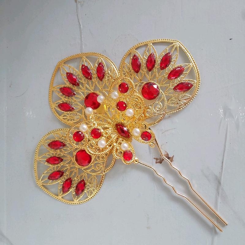 cucuk sanggul/Tusuk Konde Modern Elegan untuk Tari Pentas Karnaval dan Acara Resmi - Clips Aksesoris Jedai 6