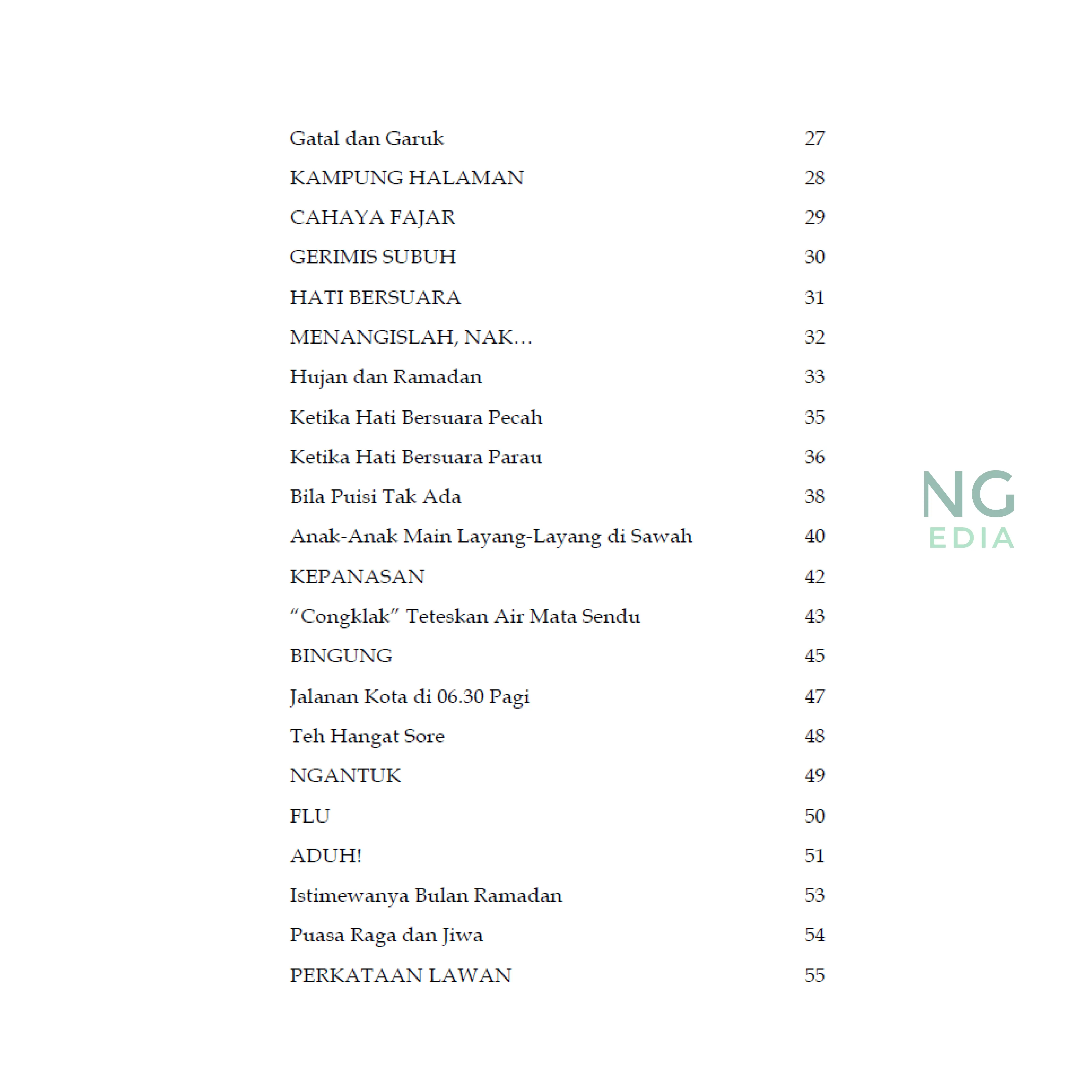 Kumpulan Puisi Rahmat untuk Semesta Alam - Dr. Sri Kuncoro Dibyo Sarjono Maskuri, M.Pd.